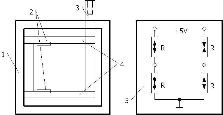 电阻式传感器的单臂电桥性能实验(图1)