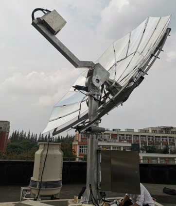 碟式(斯特林)光热发电实训系统(图1) 碟式集热器